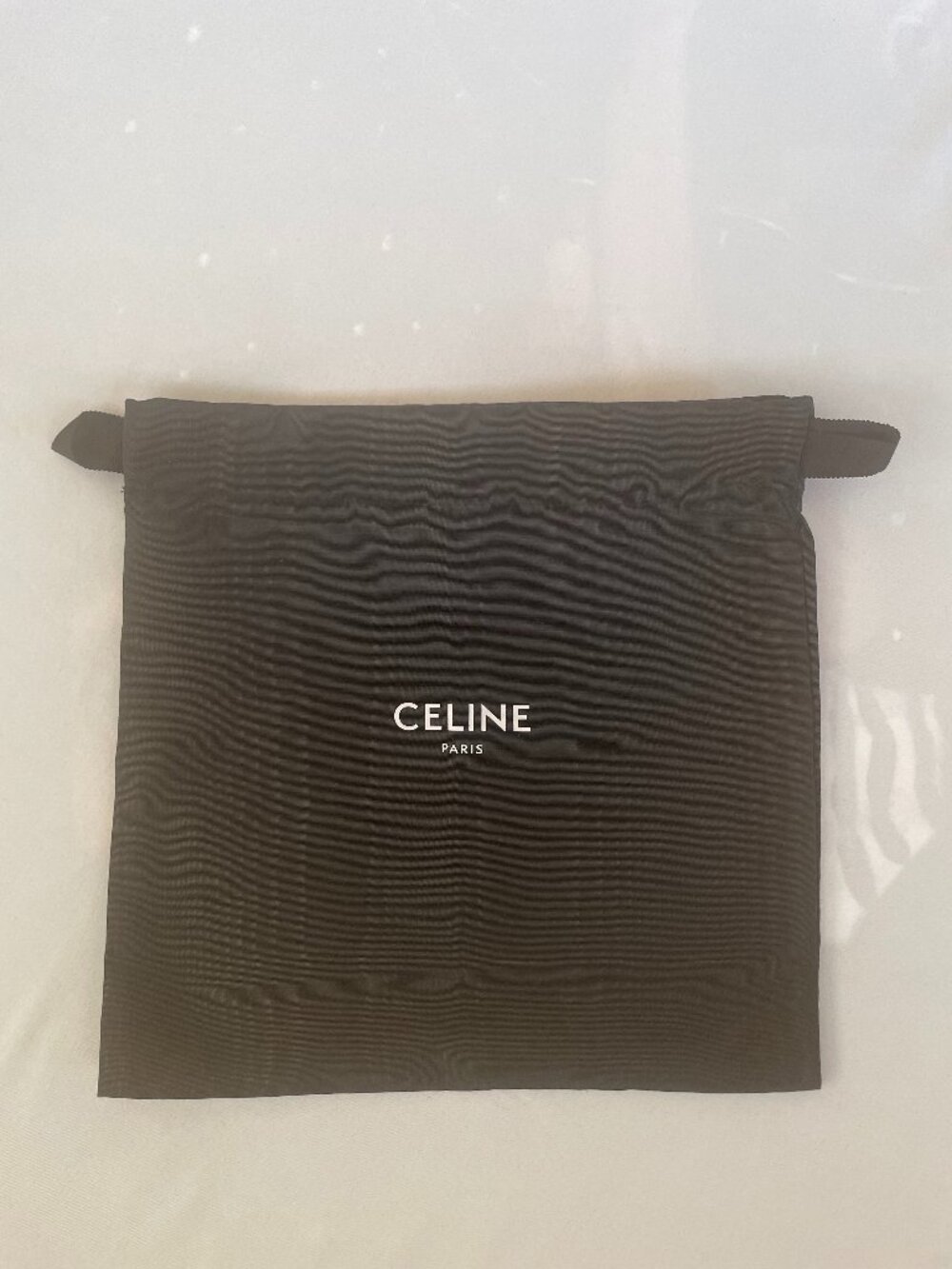 Celine Paris Dust Bag Ribbon Drawstring 11.75" x 11.75"